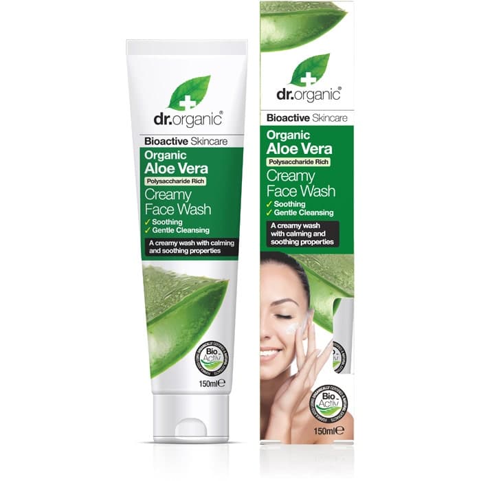 DR ORGANIC ALOE FACE WASH150ML