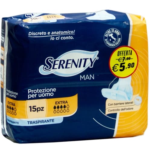 SERENITY LIGHT MAN EXTRA 15PZ
