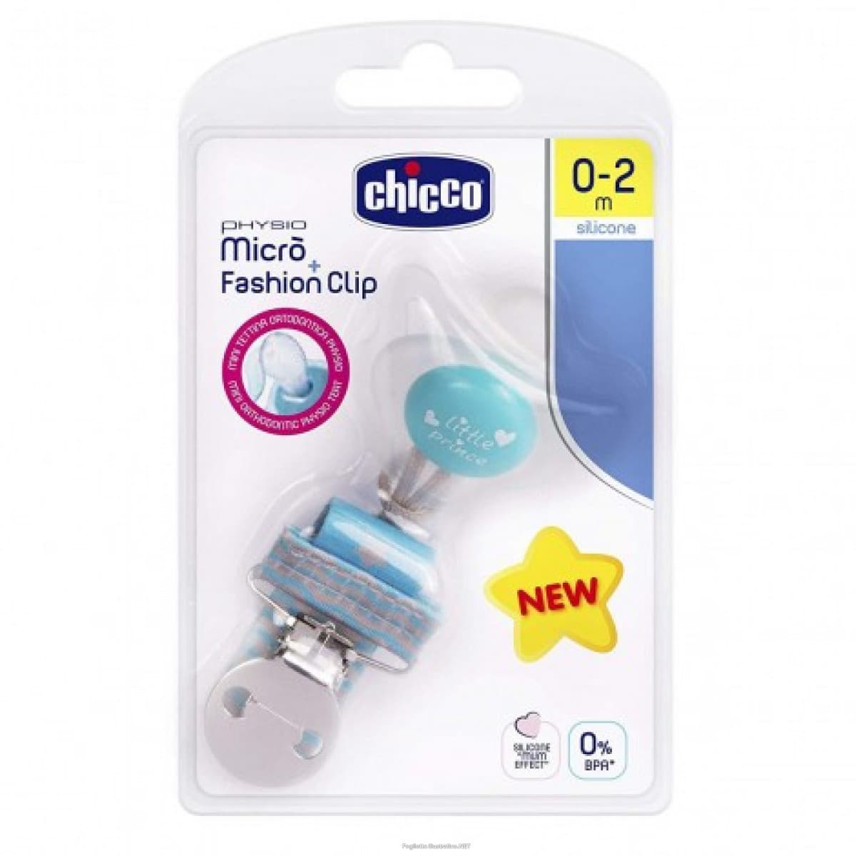 CH SUCCH MICRO+CLIP BOY 0-2M B