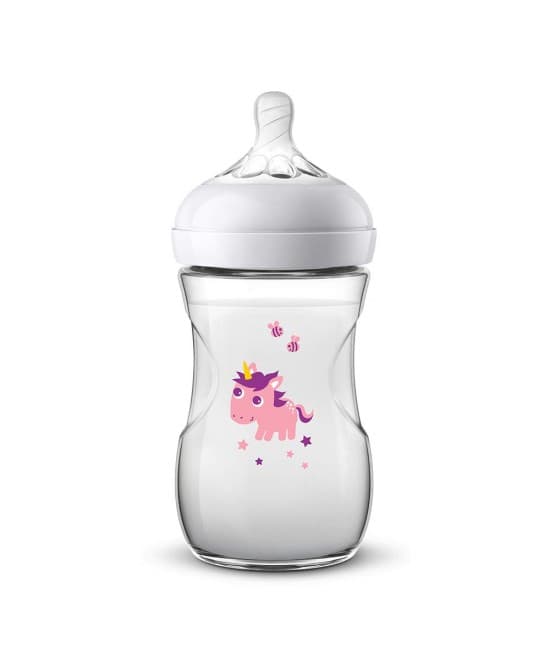 AVENT BOTTLE NAT UNICORN