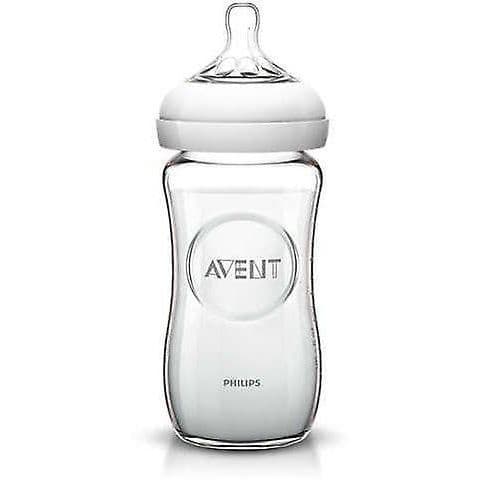 AVENT BIB NAT VETRO 240ML 5317
