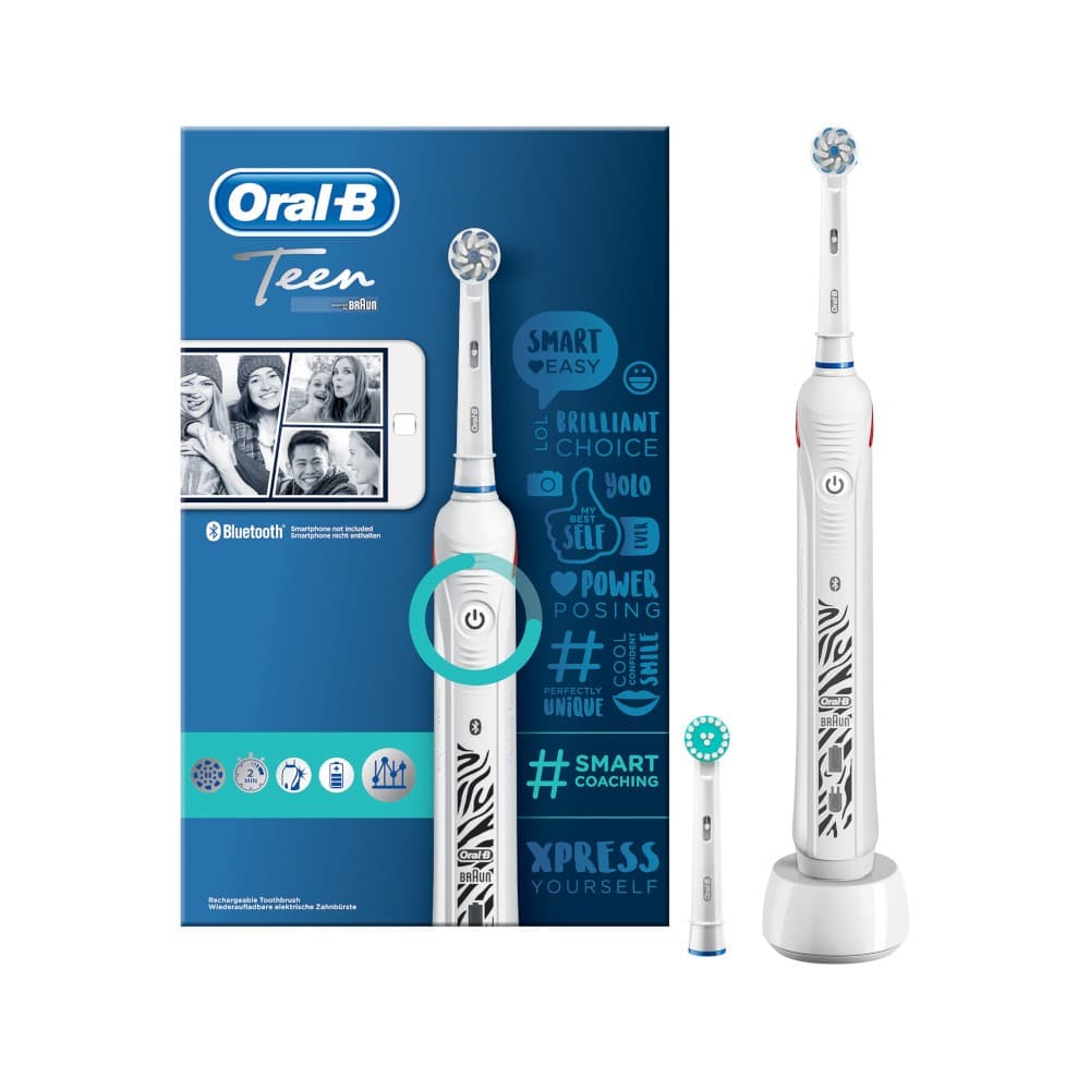 ORALB POWER SMART TEEN WHITE