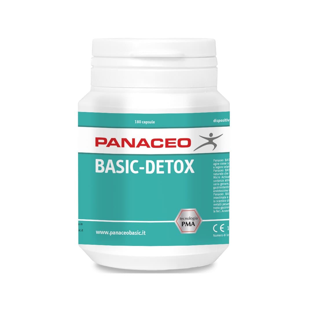 Panaceo Basic Detox Capsule Integratore Antiossidante 80 capsule