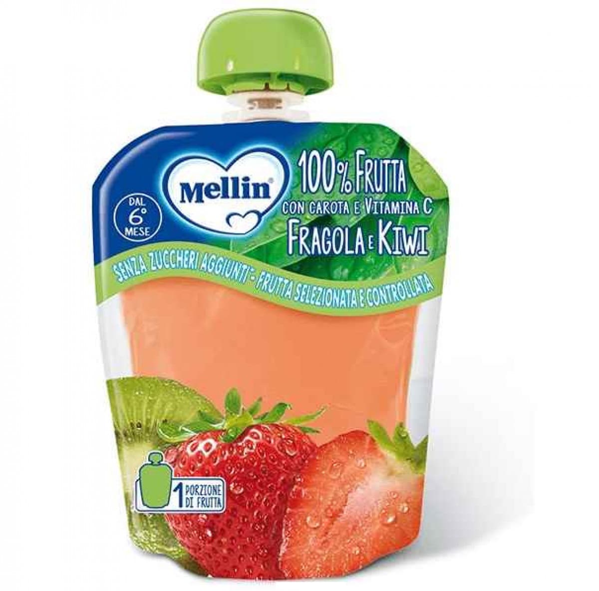 MELLIN 100% FRAGOLA KIWI 90G