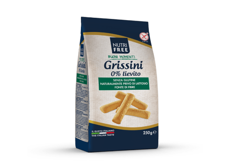 NUTRIFREE GRISSINI 0% LIEVITO