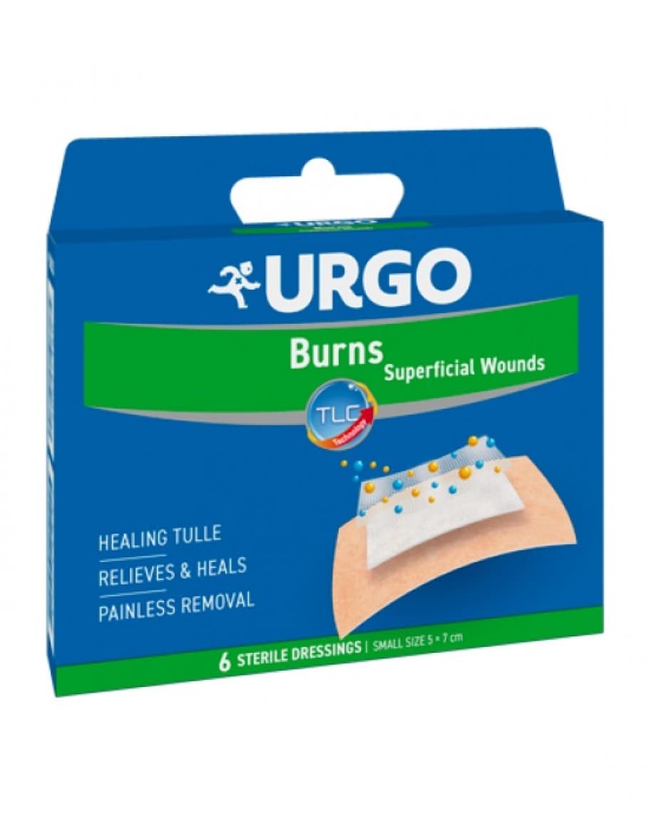 CER URGO USTIONI SUP 5X7CM 6PZ