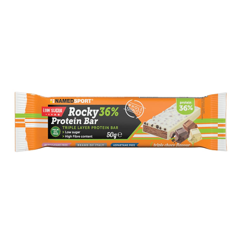 ROCKY 36% PROT BAR CARAMEL 50G