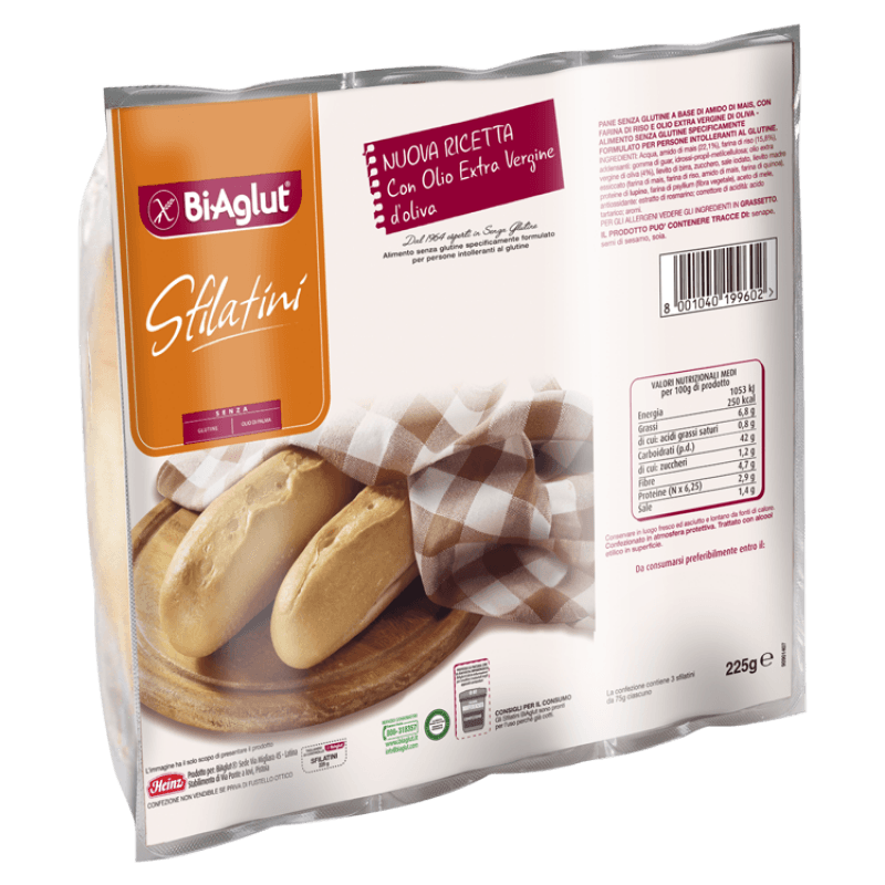 BIAGLUT PANE SOFF SFILAT 3X75G