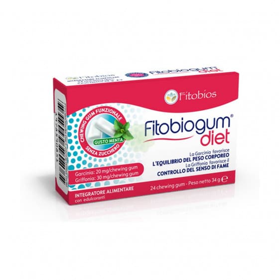 Fitobiogum Diet 24 Chewing Gum