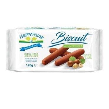 HAPPY FARM BISC NOCCIOLA 120G