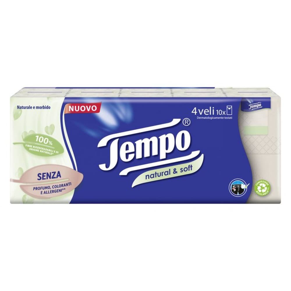 TEMPO FAZZ NATURAL&SOFT 10PZ