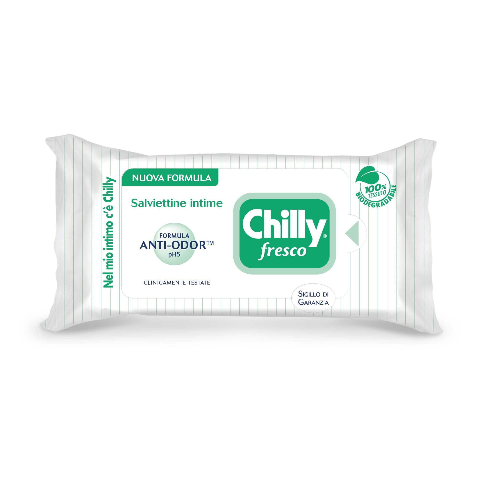 Chilly salviettine intime verdi 12 pezzi in offerta