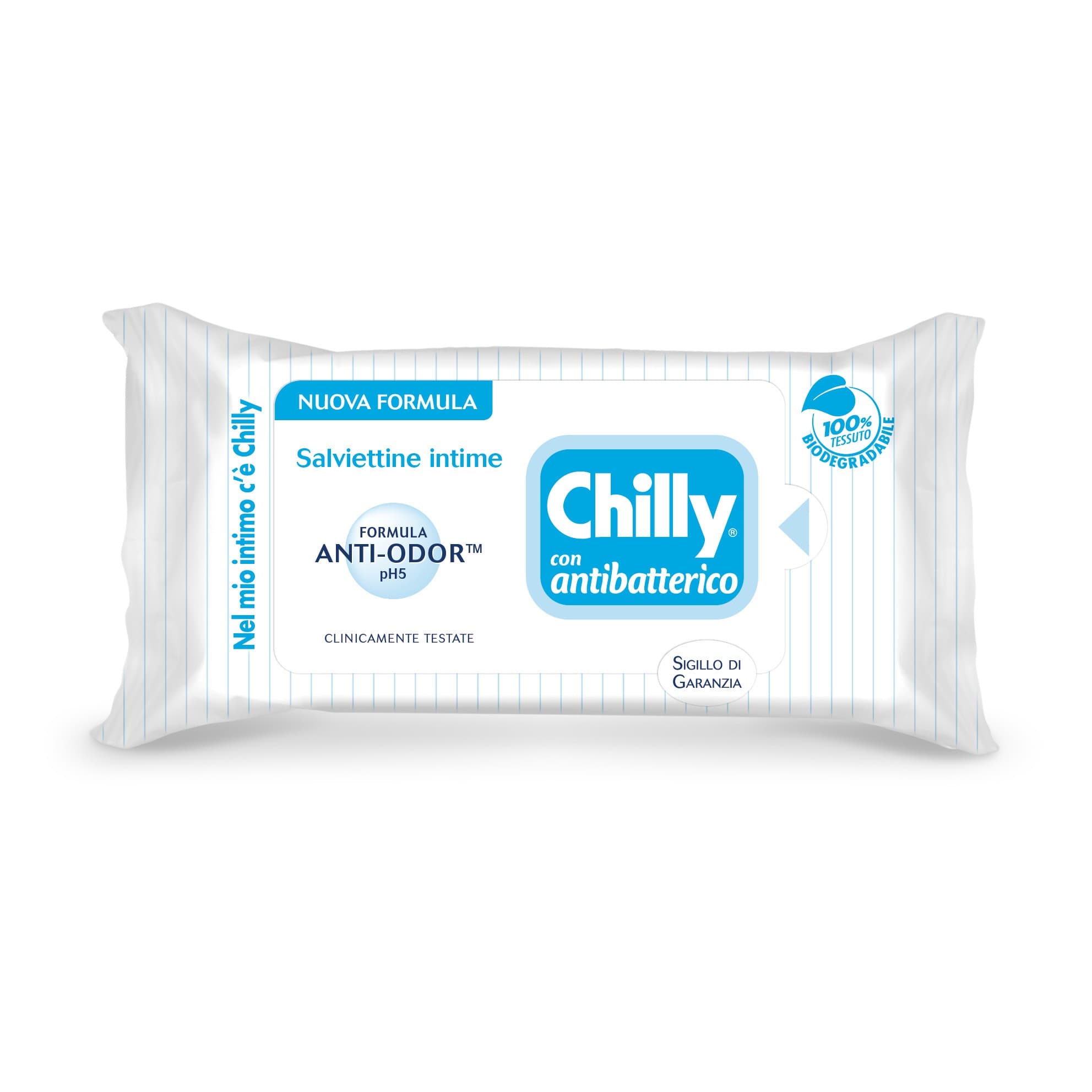Chilly salviettine intime con antibatterico 12 pezzi in offerta