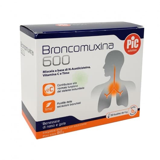 BRONCOMUXINA NAC600 20Bust.4g