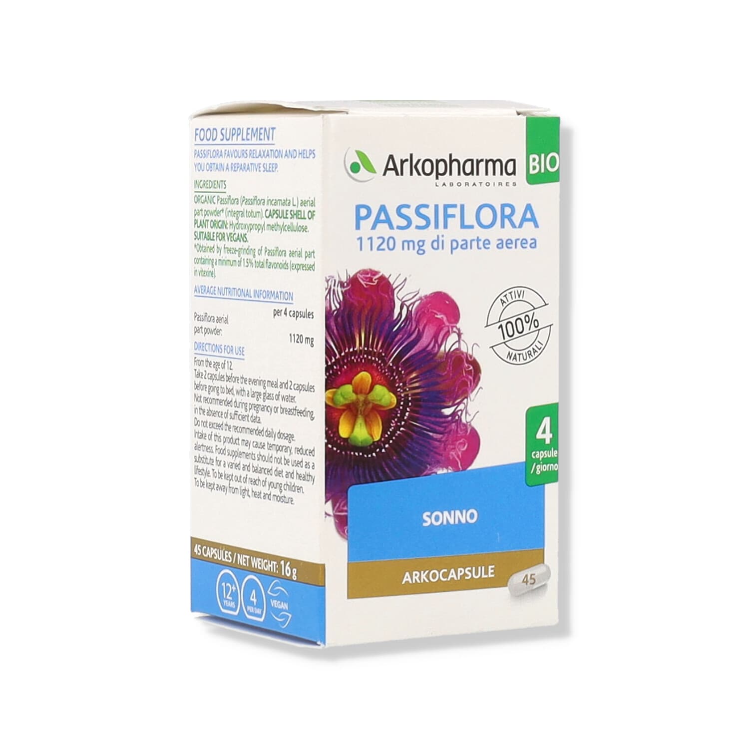 ARKOCPS PASSIFLORA 45CPS BIO