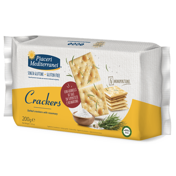 PIACERI MEDIT CRACKERS 200G