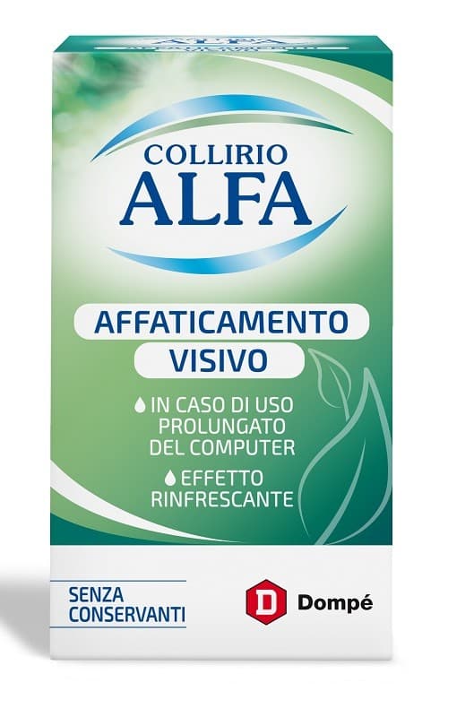 COLLIRIO ALFA Affaticamento VISIVO 10ML