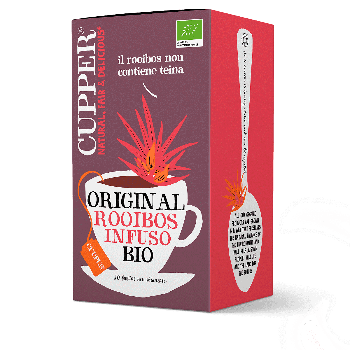 CUPPER ROOIBOS 40G