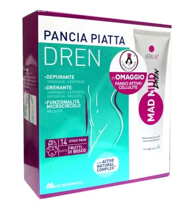 PANCIA PIATTA Dren Frut 14Bust