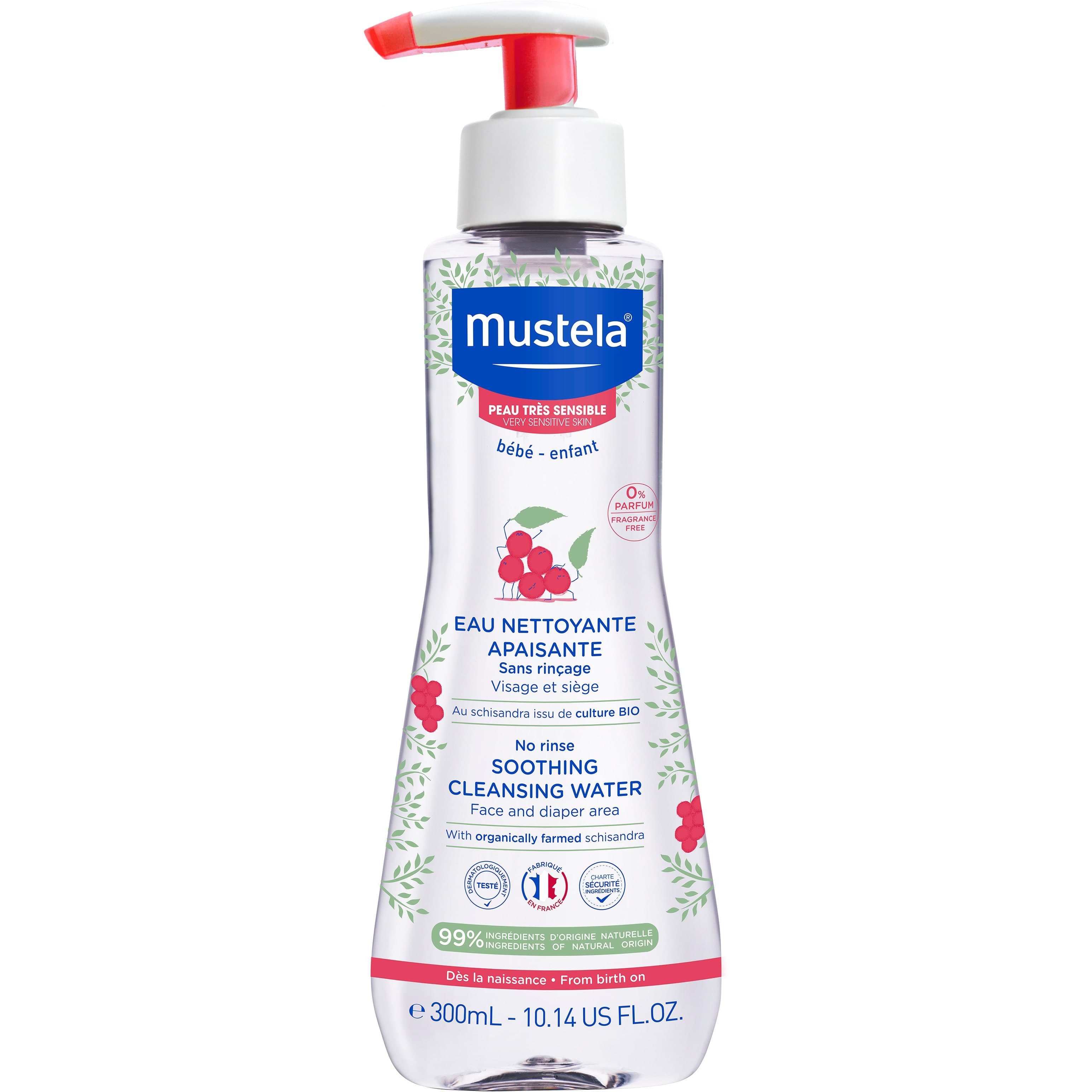 MUSTELA FLUIDO LEN S/R 300ML20
