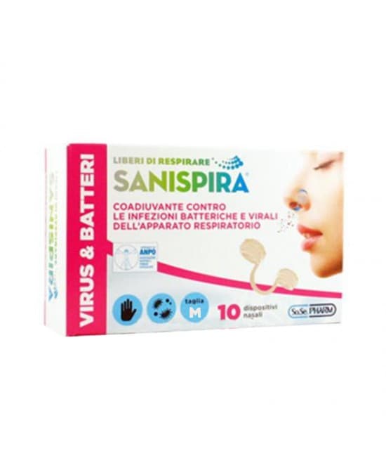 SANISPIRA VIRUS & BATTERI M 10