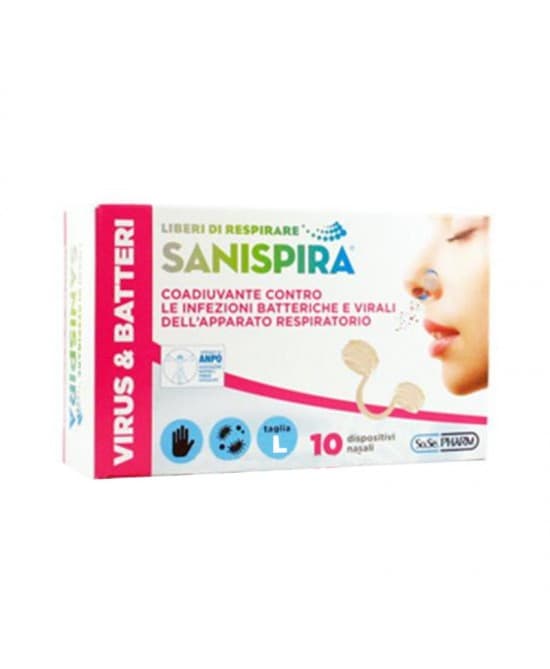 SANISPIRA VIRUS & BATTERI L 10