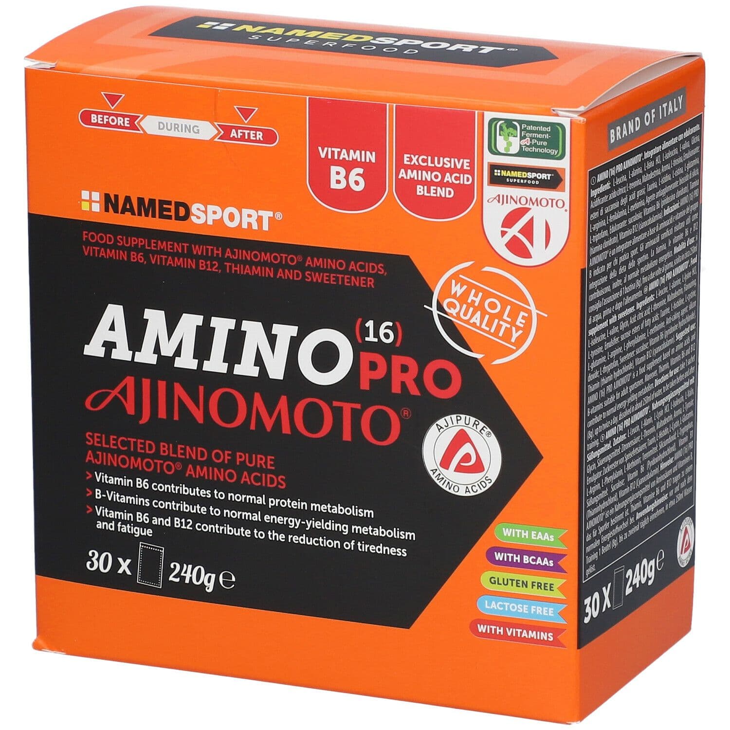 AMINO 16 PRO AJINOMOTO 30BUST
