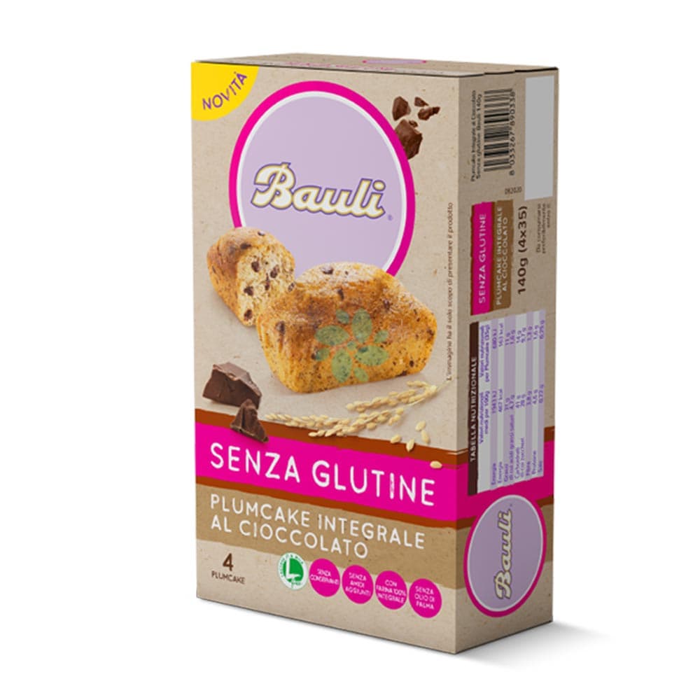 BAULI PLUMCAKE INTEGR CIOC 4PZ