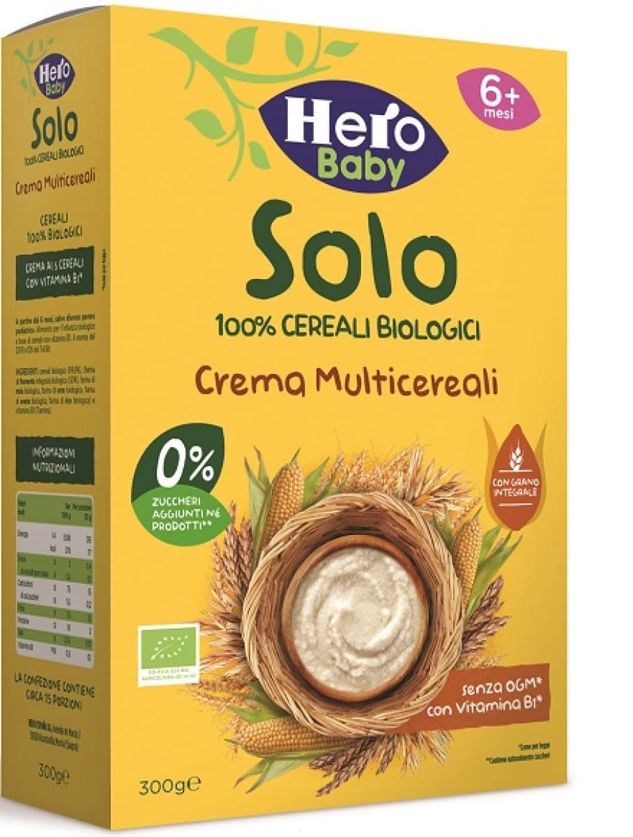 HERO SOLO CREMA 5 CEREALI BIO