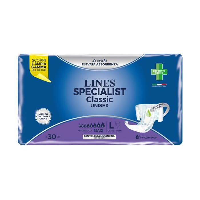 LINES CLAS PANN MAXI L 30PZ