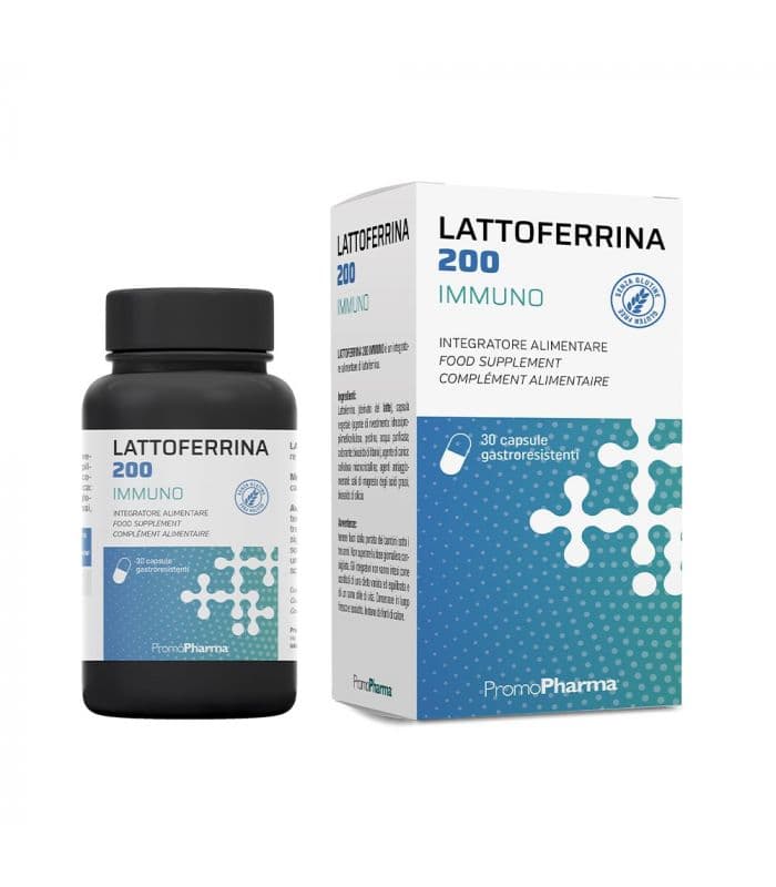 Lattoferrina 200 Immuno 30 compresse integratore per sistema immunitario