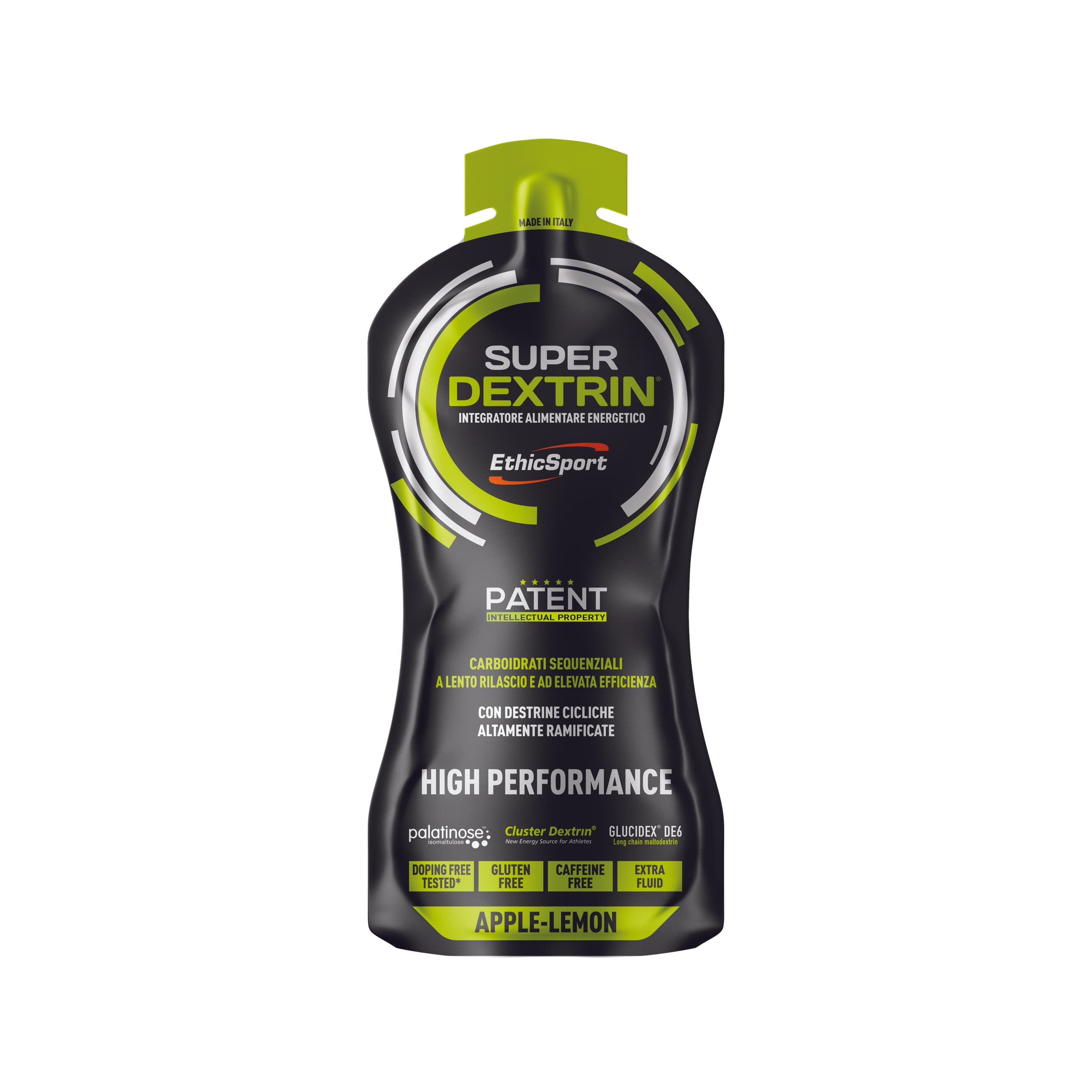 Ethicsport - Super Dextrin Gel apple-lemon 58 Ml