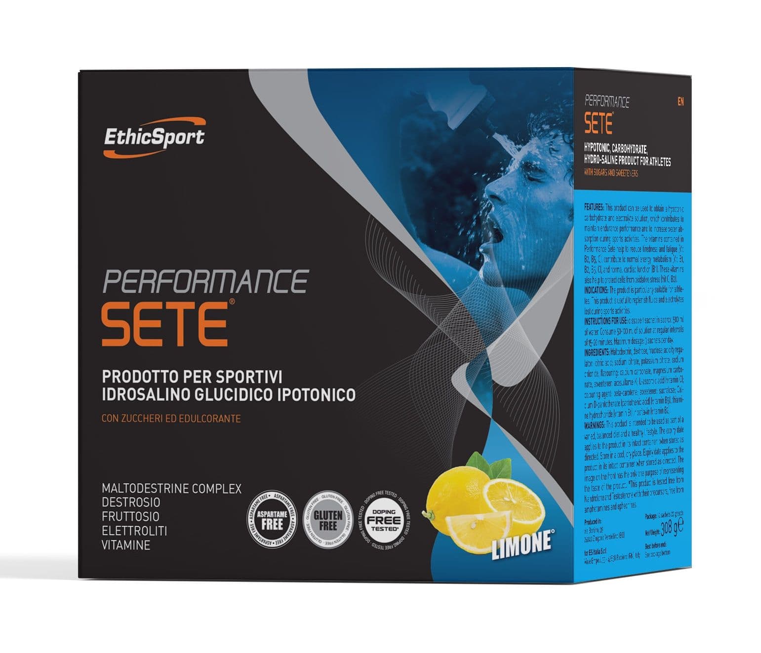 EthicSport - Performance Sete Gusto Limone 14 bustine