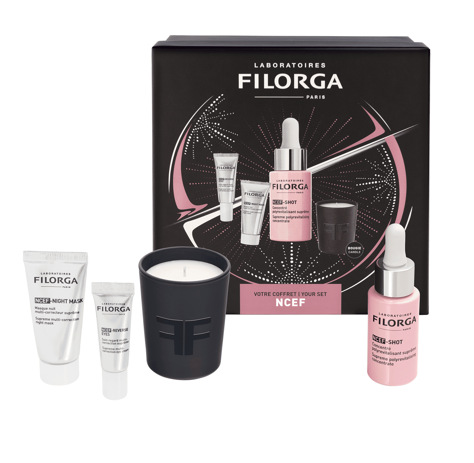 Filorga Ncef Shot Cofanetto Routine Pelle da Sogno