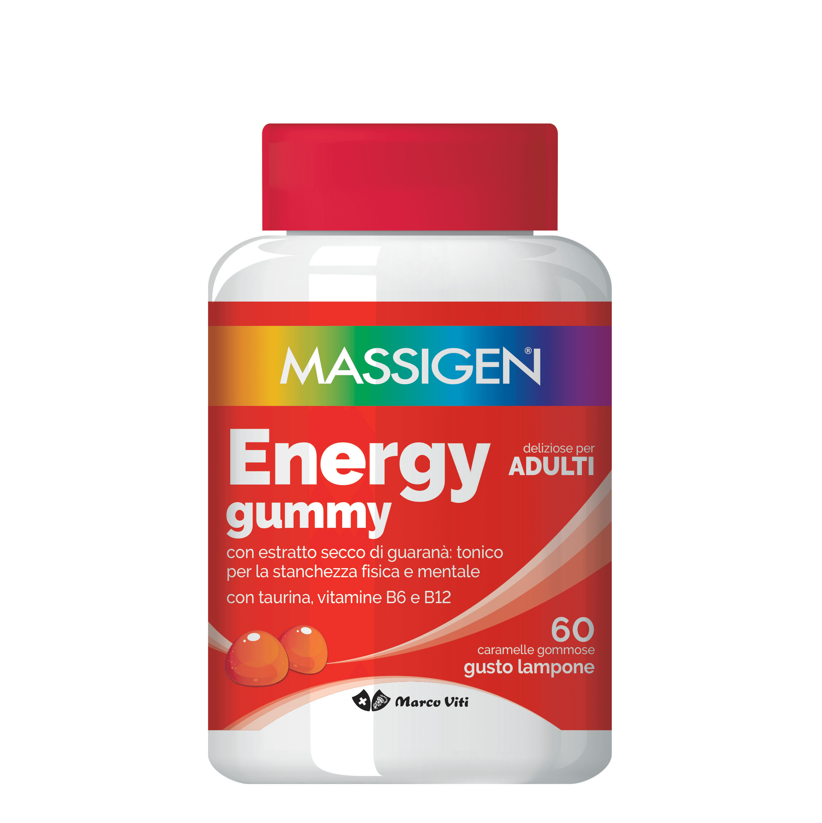Marco Viti - Massigen Energy Gummy Confezione 60 Caramelle