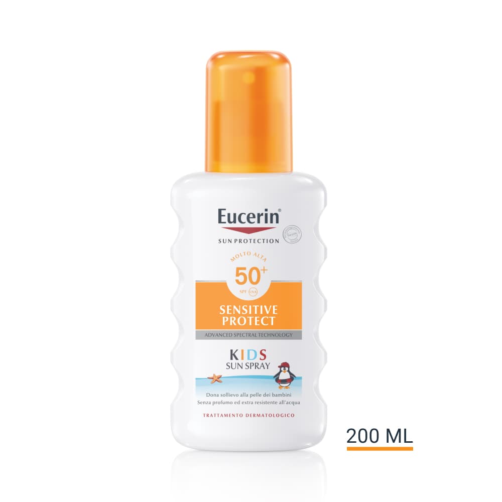 Eucerin Sunsensitive Protect Sun Transparent Dry Touch Spray SPF50 200ml