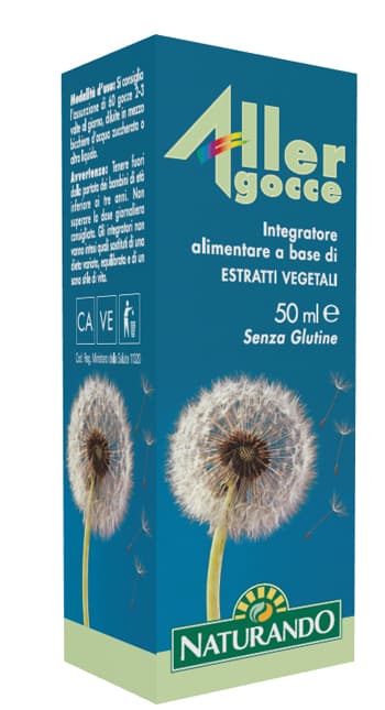 Aller gocce 50 ml benessere vie respiratorie NATURANDO