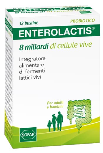 ENTEROLACTIS 12 BUSTINE