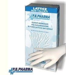 GUANTO LAT N/TALC M 100P PBPHARM