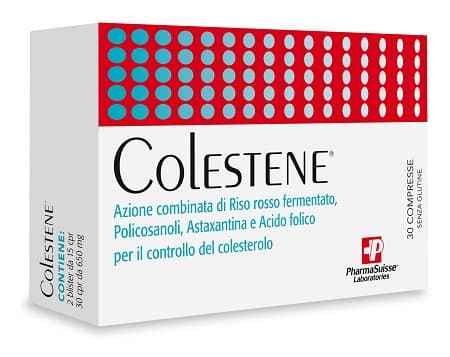 Colestene Integratore per il controllo del colesterolo 30 Compresse di PharmaSuisse Laboratories Srl
