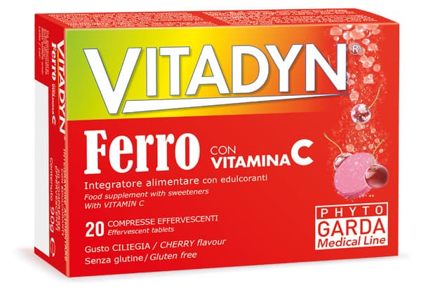 VITADYN FERRO+VIT C 20CPR EFF