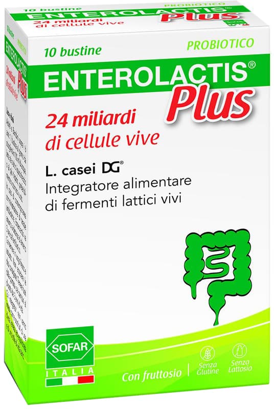 ENTEROLACTIS PLUS POLV 10BUST