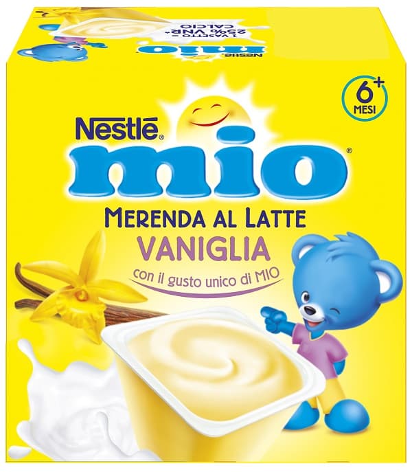 MIO MERENDA VANIGLIA 4X100G