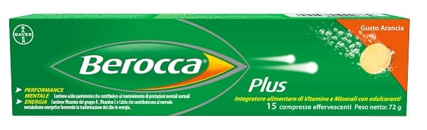 BEROCCA PLUS 15CPR EFFERVESCENTE