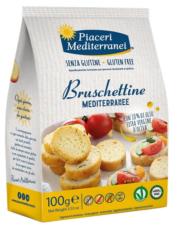 PIACERI MEDIT BRUSCHETTINE100G