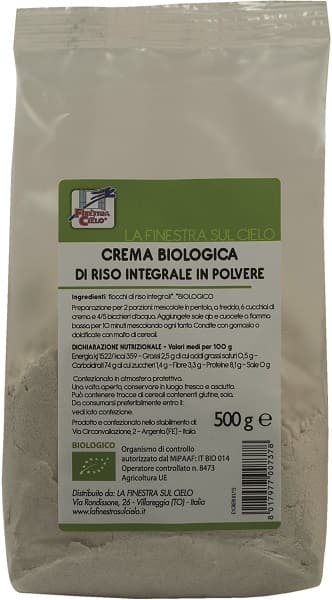 CREMA RISO INT BIO 500G
