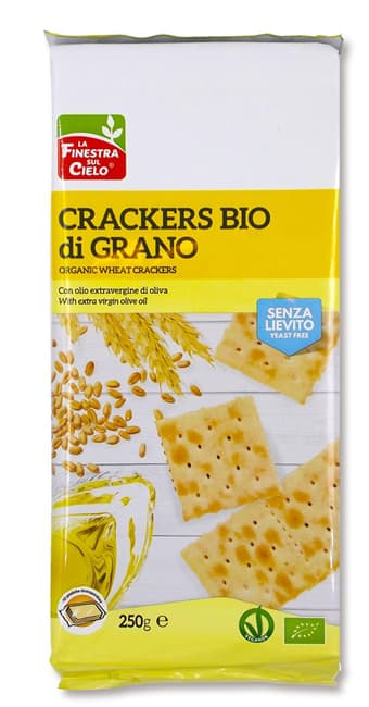CRACKERS GRANO 250G BIO