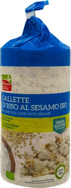 GALLETTE RISO SESAMO 100G BIO