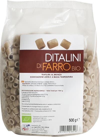 DITALINI FARRO 500G FINESTRA