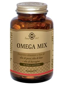 OMEGA MIX 60 Perle integratore colesterolo Omega3 Omega6